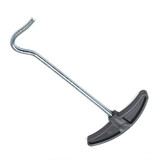 The OLPRO Plastic Handle Peg Puller pictured on white background.