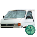 Pre-Loved VW T4 Internal Silver  Blind Set │Stitching come undone and missing eyelets (spares provided) │23256 OLPRO