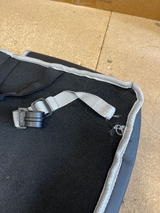 Pre-Loved Rear Single Seat Storage Organiser - Grey | Lightly Used, Torn Strap |  OL644R
