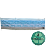 Pre-Loved Beach 4 Pole Compact Windbreak (Steel Poles) | Lightly Used | OL657RP