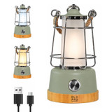 Retro Dimmable Lantern - Sage Green OLPRO