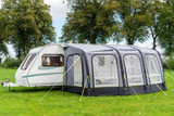 Pre-Loved View 420 Caravan Inflatable Porch Awning With Porch Extension