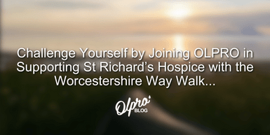 Challenge Yourself by Joining OLPRO in Supporting St Richard’s Hospice with the Worcestershire Way Walk