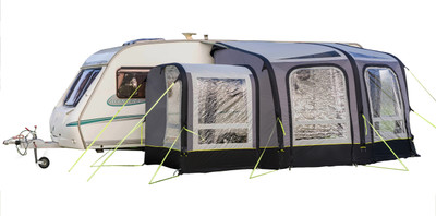 View 300 Caravan Inflatable Porch Awning With Porch Extension OLPRO