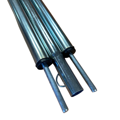 Compact Windbreak Replacement Steel Pole For Printed Windbreak OLPRO