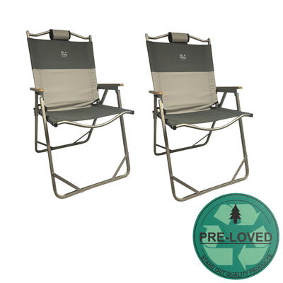 Pre-Loved Pair of Ultralight Folding Chairs