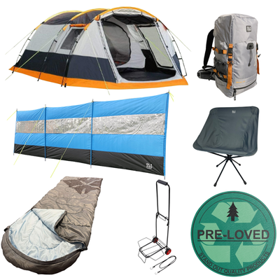 Pre-Loved Knightwick 3.0 3 Berth Tent Camping/Festival Bundle | Ex-Display│OL140SR OLPRO