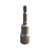 Close-up image on a white background of the included drill adapter that comes with a case of 20 OLPRO screw-in hard ground pegs. The adapter is suitable for use with any drill.