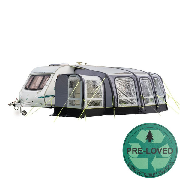 Pre-Loved View 420 Caravan Inflatable Porch Awning With Porch Extension