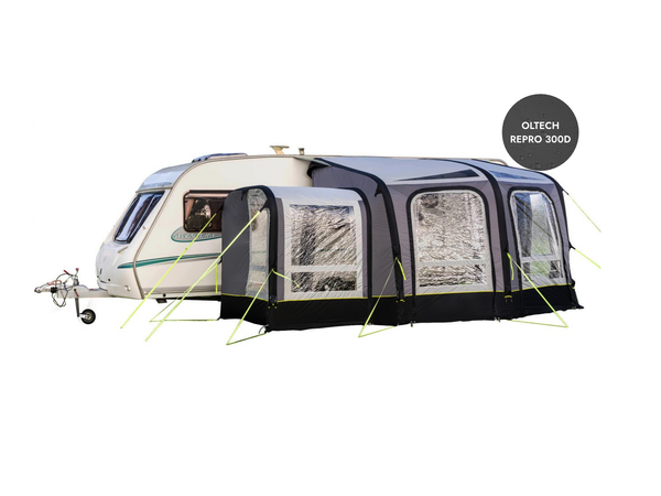 View PRO 300 Caravan Inflatable Porch Awning With Porch Extension OLPRO