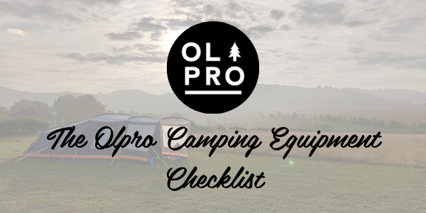 The OLPRO Camping Equipment Checklist