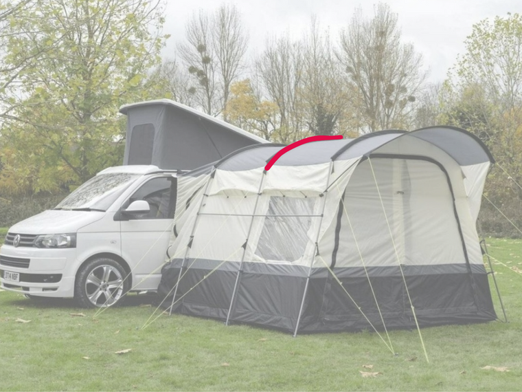 Loopo Poled Fibre Glass Roof Pole 