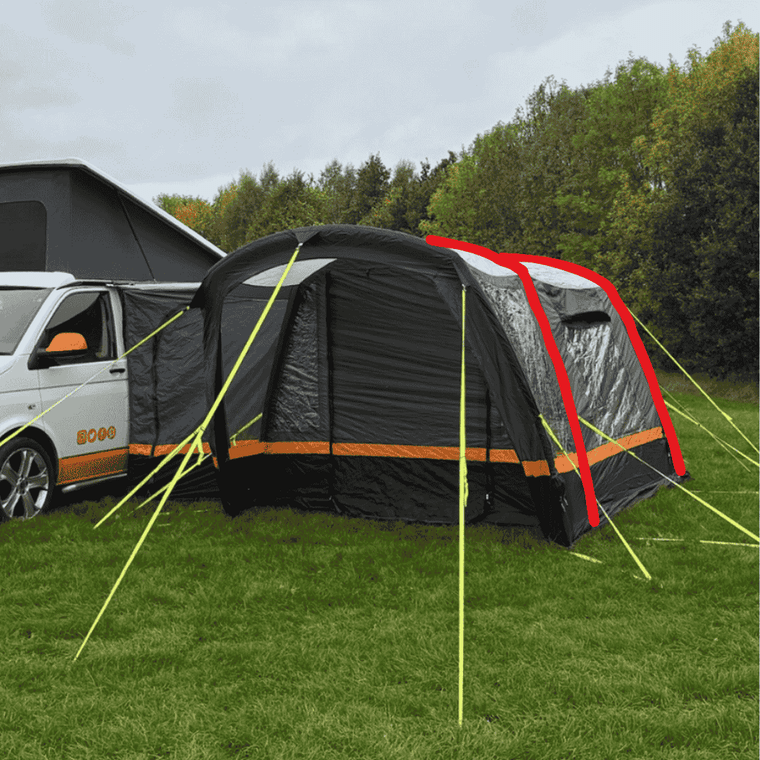 Hanley Main Air  Beam Fits Middle and Back OLPRO