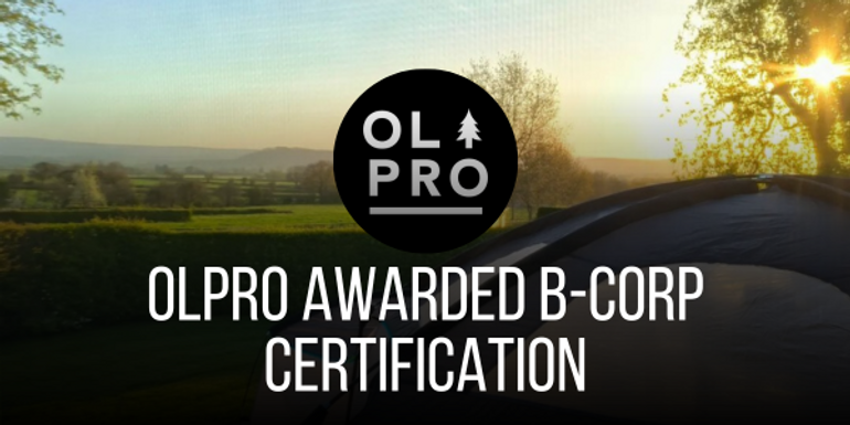 OLPRO awarded B-Corp certification OLPRO awarded B-Corp certification