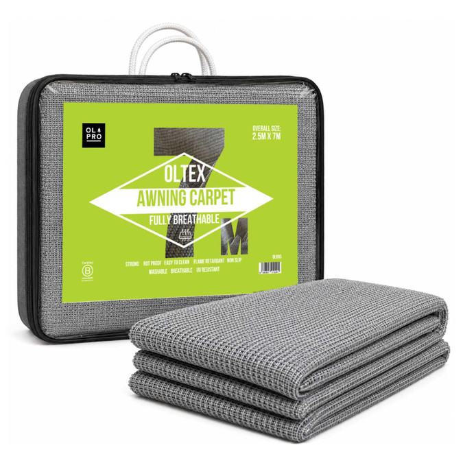 Oltex Breathable Awning Groundsheet 2.5m X 7m - Blue OLPRO