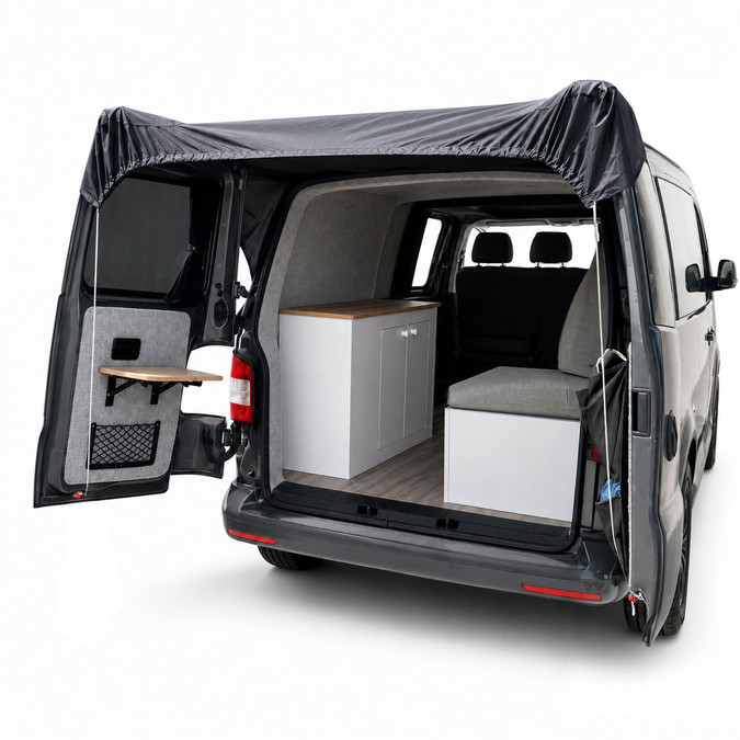 Barn Door Campervan Canopy for VW T5 & T6 OLPRO