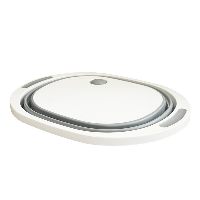 Collapsible Silicone Folding Bowl with Cutting Board OLPRO