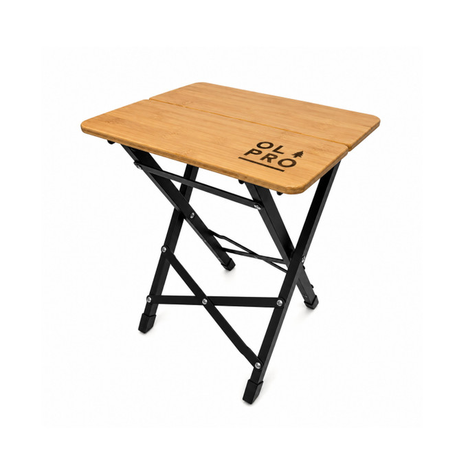 OLPRO Bamboo Camping Stool 2 Fold 