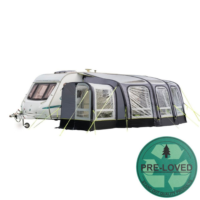 Pre-Loved View 420 Caravan Inflatable Porch Awning With Porch Extension