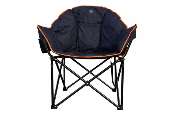 White Image of an Olympus XL Orange Padded Chair