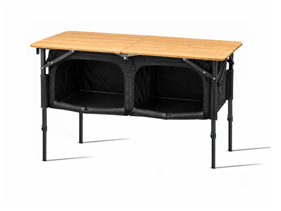 OLPRO Camping Table with Cupboard
