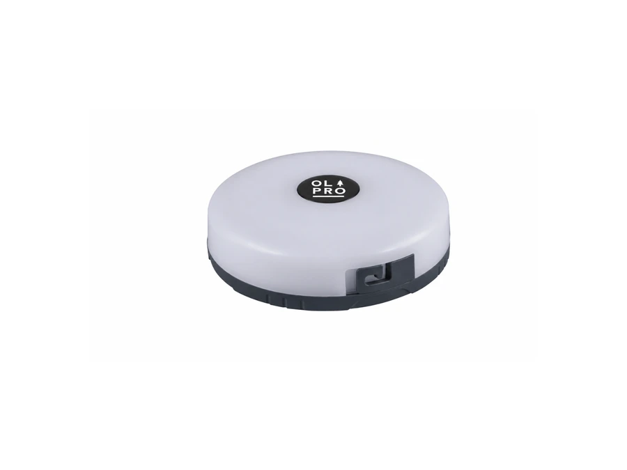 Close up White image of the LED retractable string lights