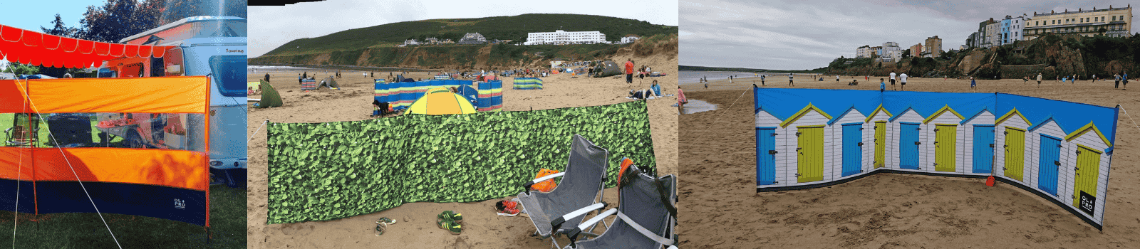 Compact Steel Pole Windbreaks