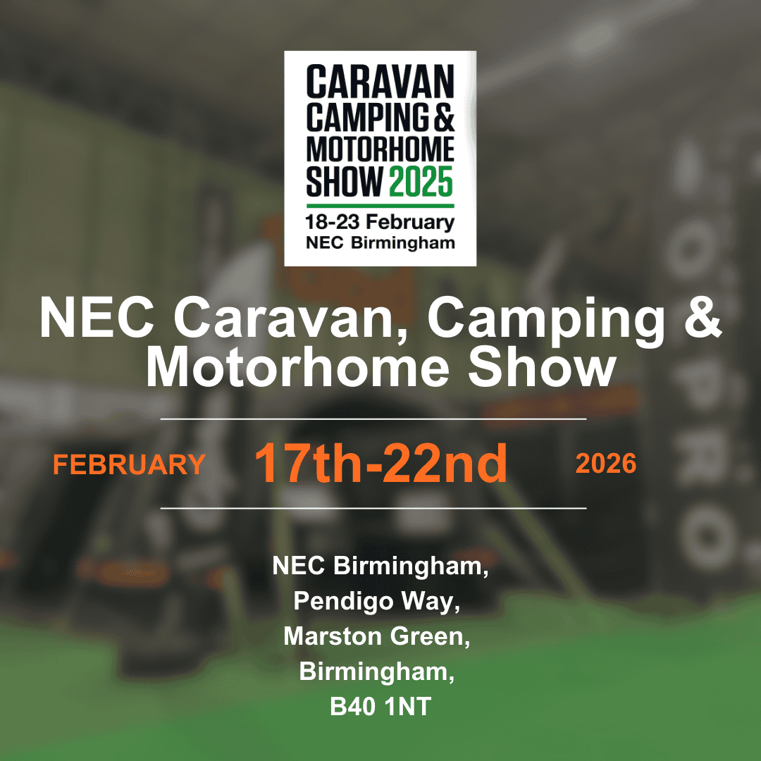 OLPRO at the NEC Caravan, Camping & Motorhome Show 2025