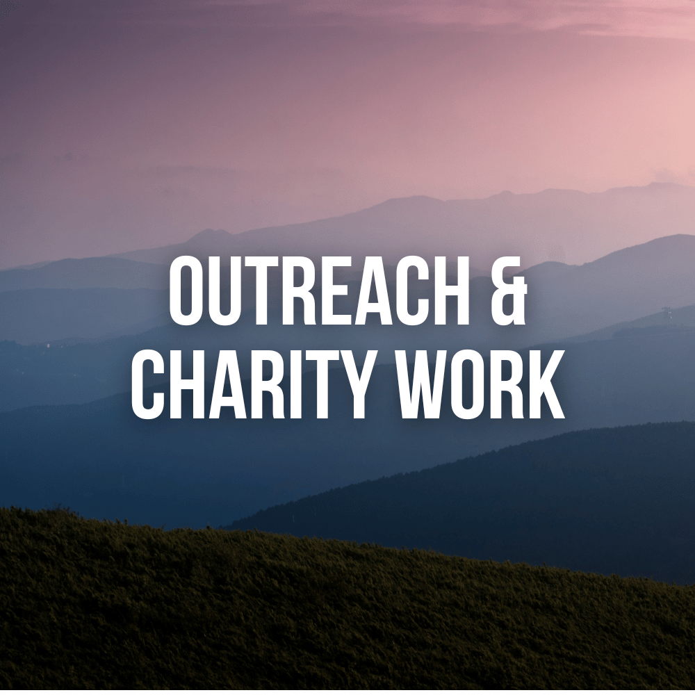 Olpro'S CAHRITY AND OUTREACH WORK