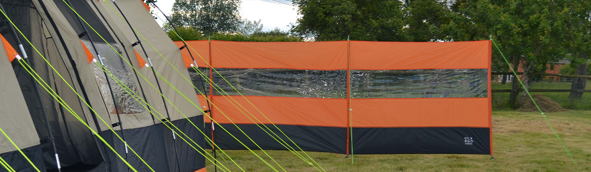Compact Steel Pole Windbreaks