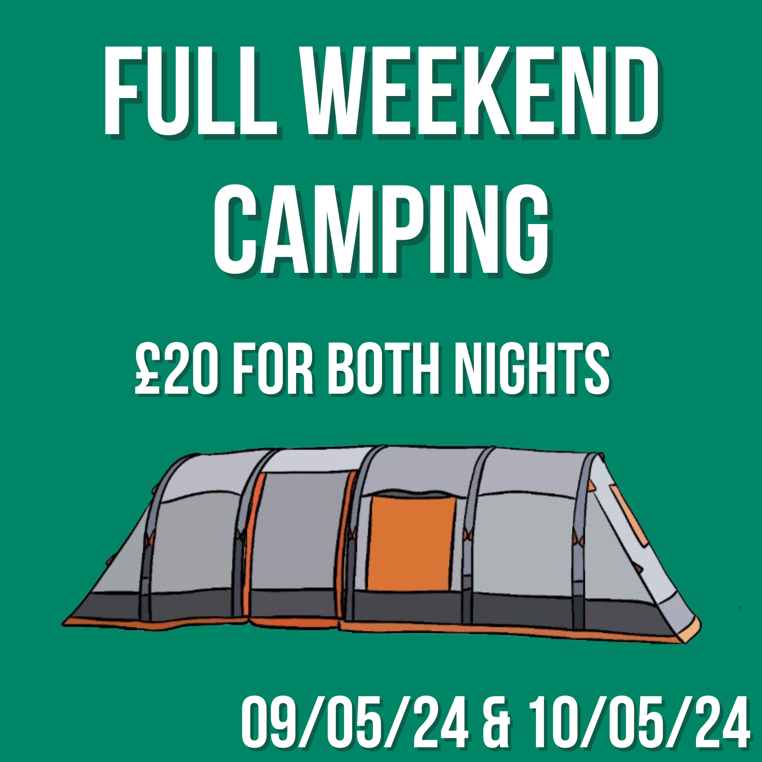 OLPRO Tent & Awning Show Camping Tickets