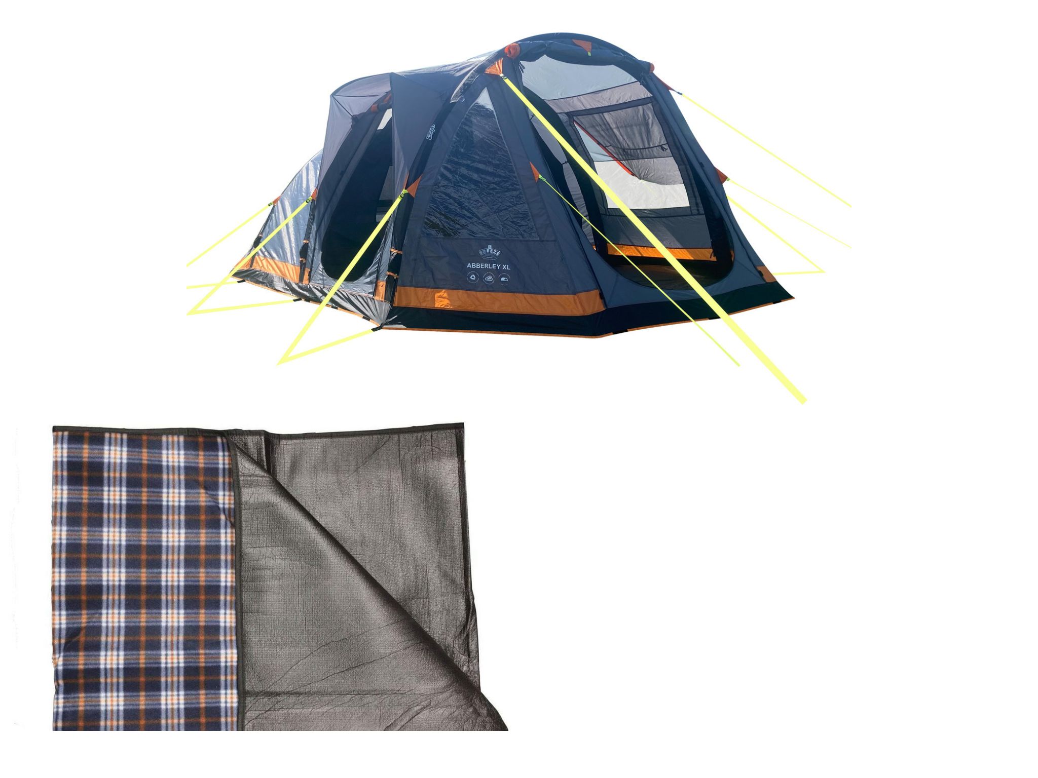 Abberley Xl Breeze(R) - 4 Berth/Person Inflatable Tent