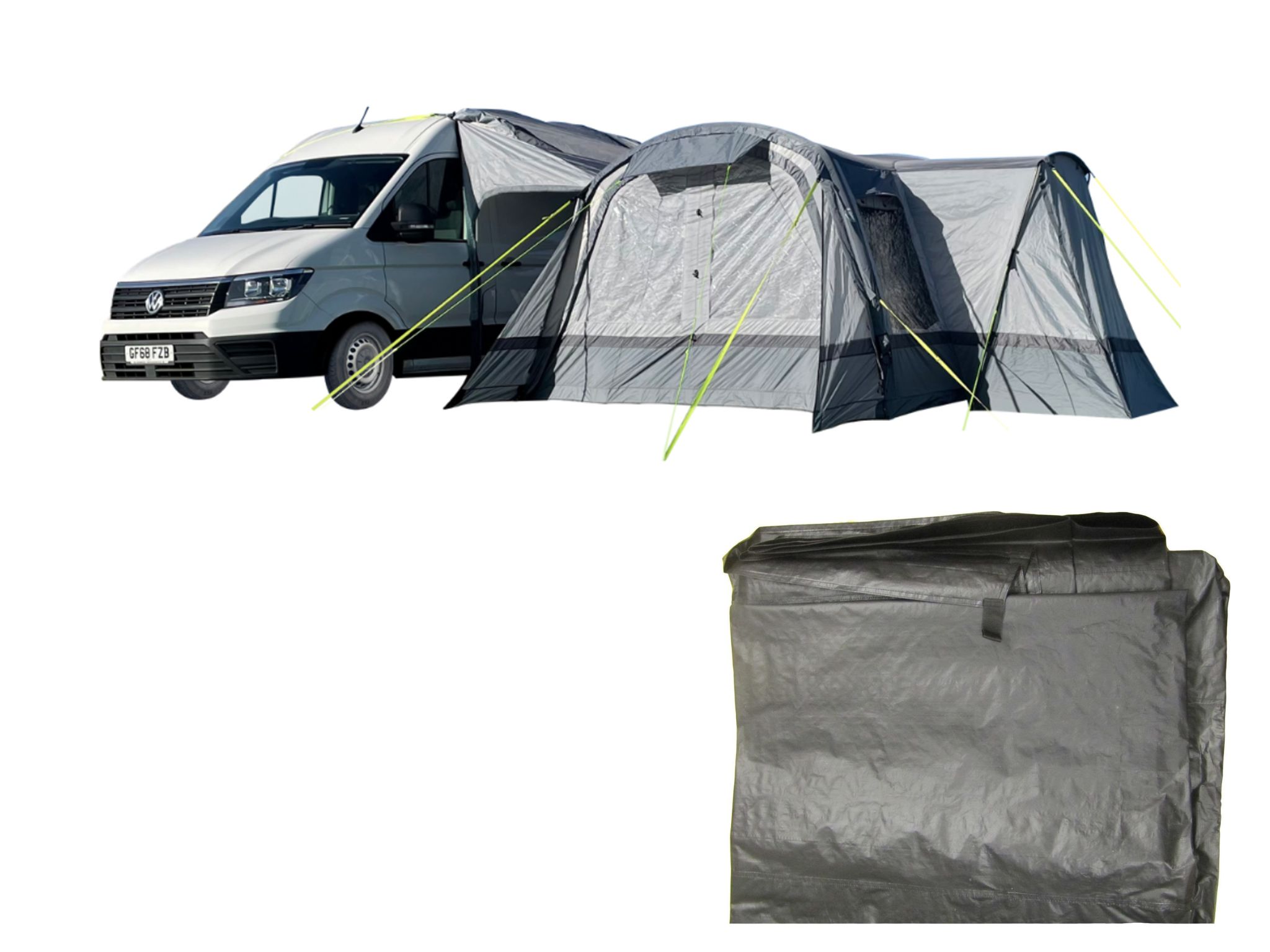 Cocoon Breeze(R) V2 Tall Tunnel Motorhome Awning (Grey)