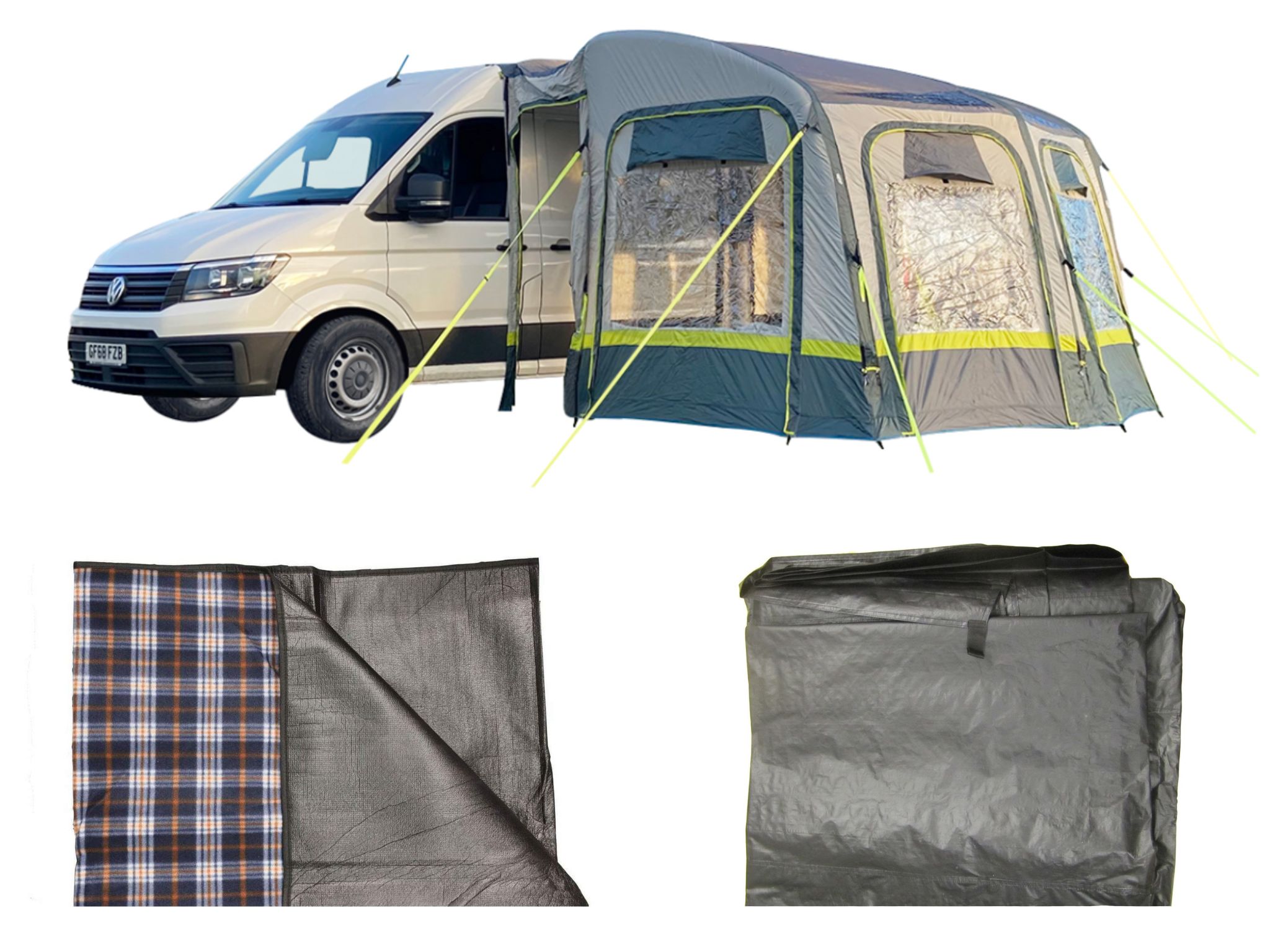 Image of OLPRO Lunar Campervan Awning OB130TFC