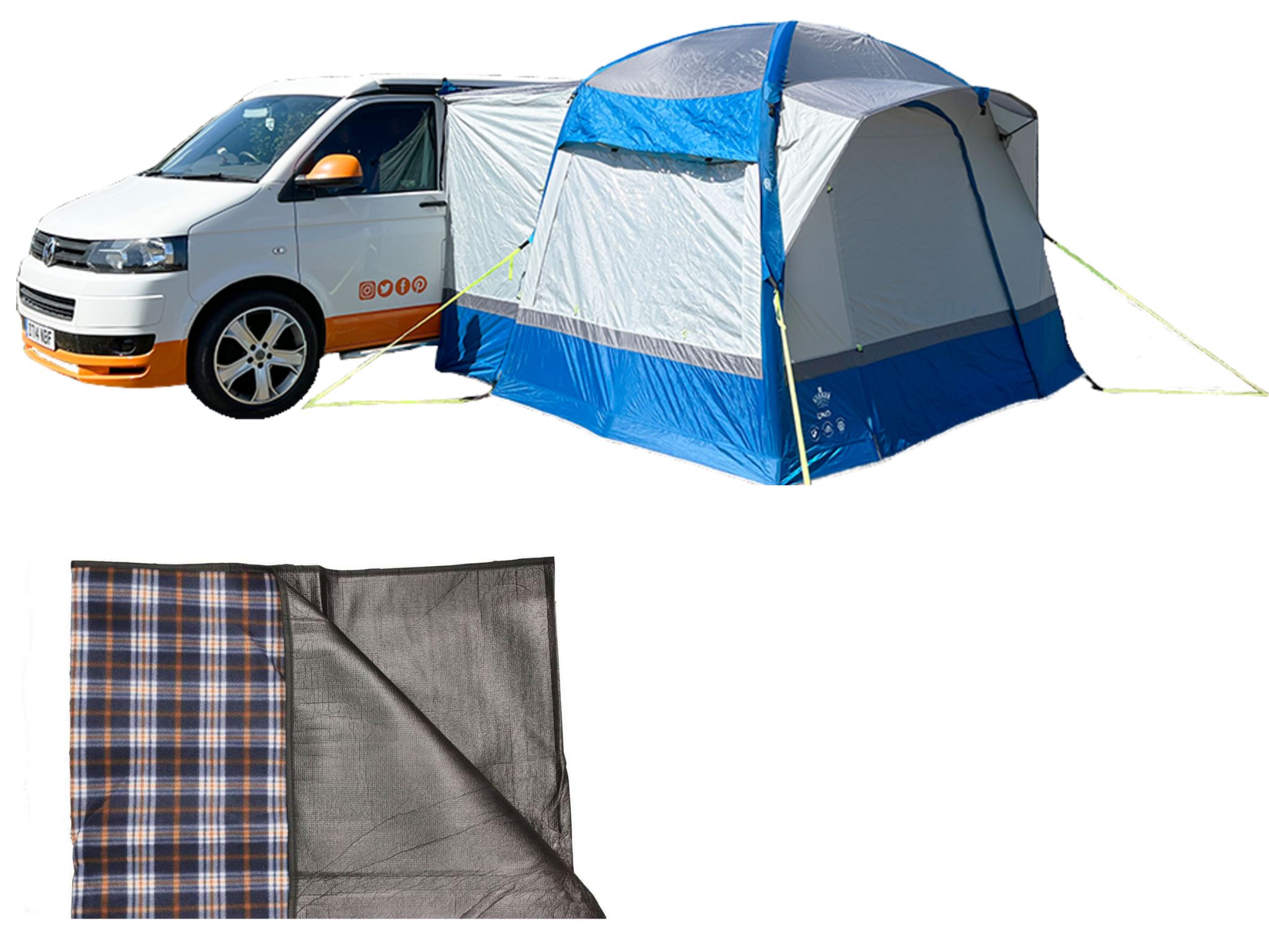 Uno Breeze(R) Inflatable Campervan Awning