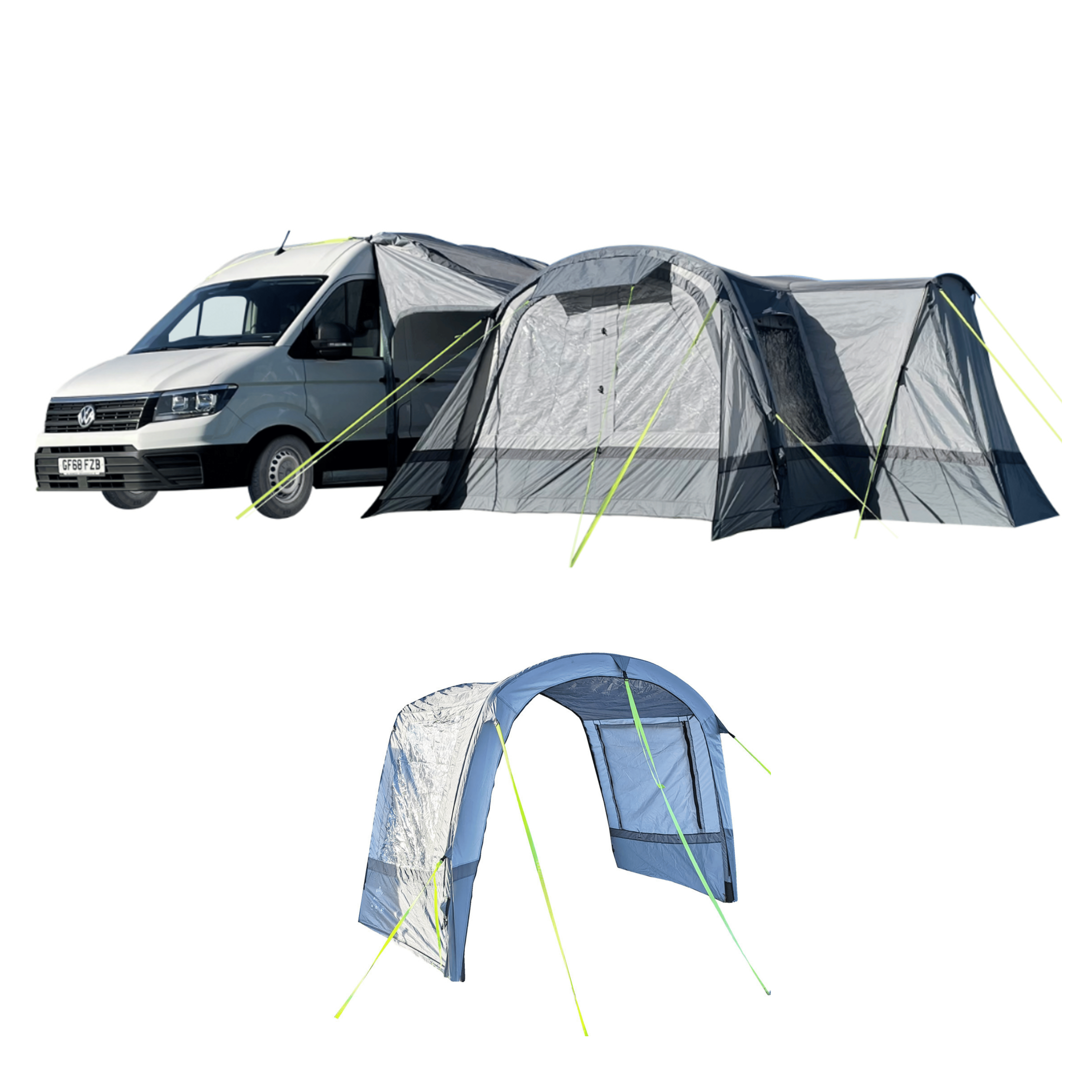 Cocoon Breeze(R) V2 Tall Tunnel Motorhome Awning (Grey)