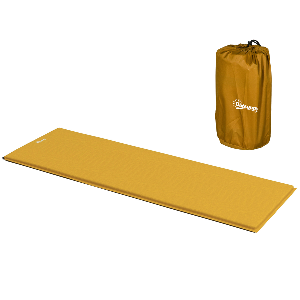 Self-Inflating Single Sleeping Pad with Carry Bag