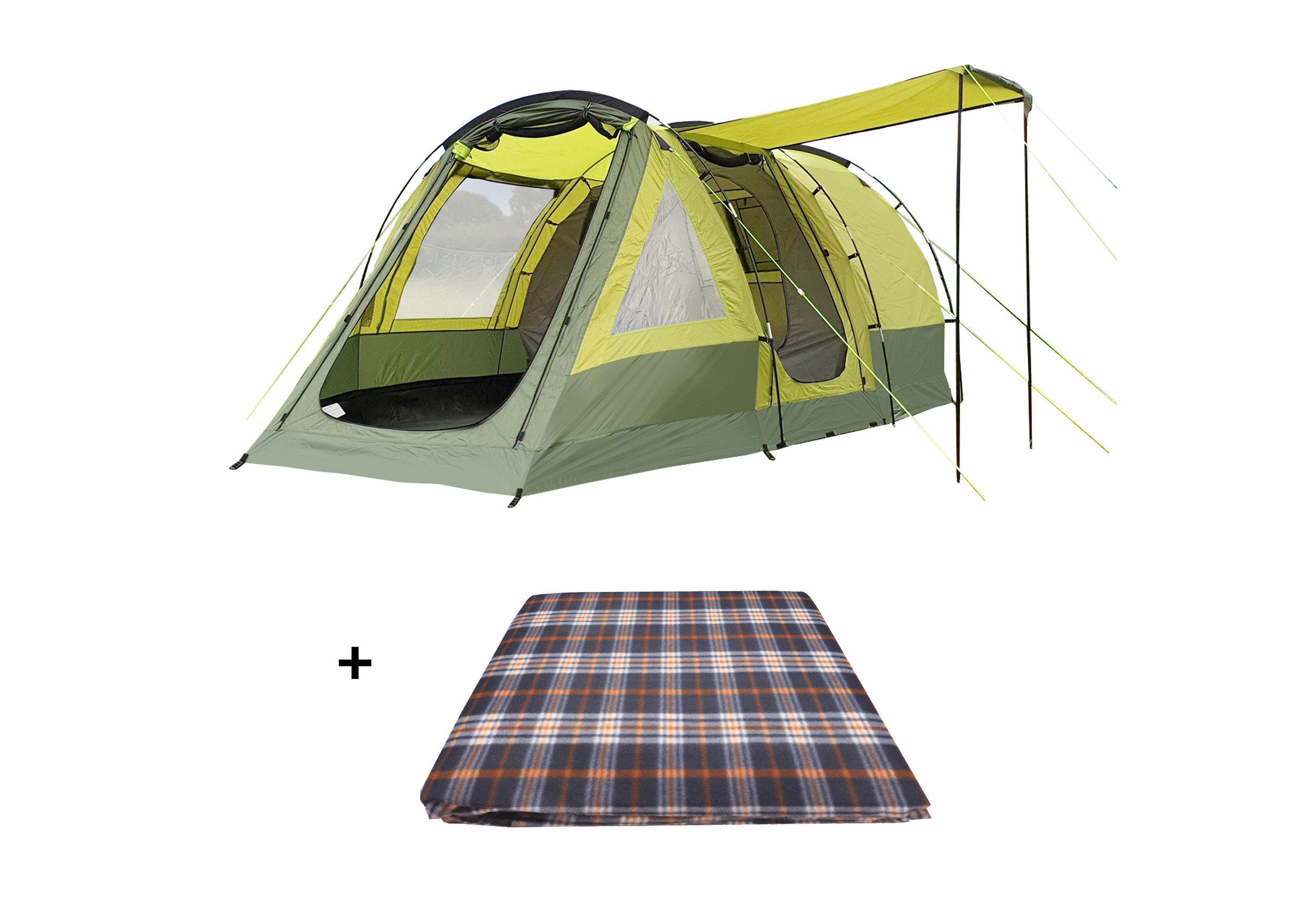 Abberley XL - 4 Berth/Person Tent