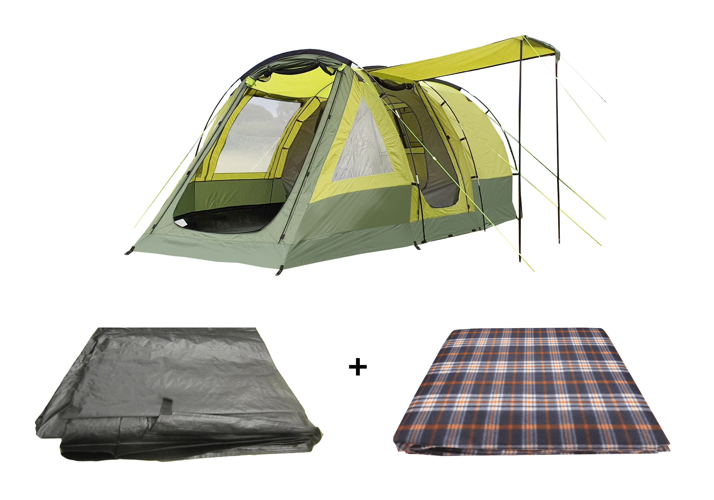 Abberley XL - 4 Berth/Person Tent