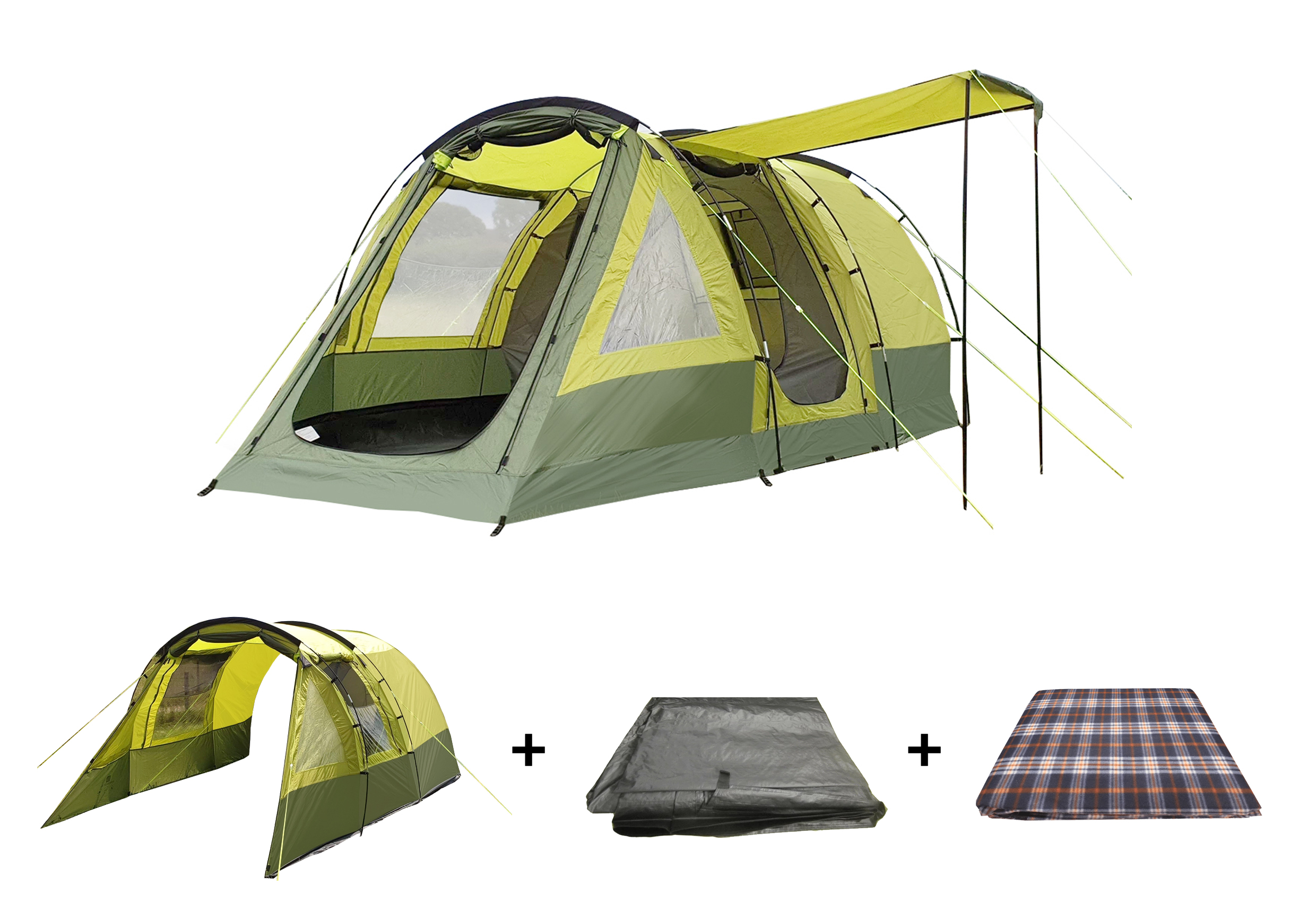 Abberley XL - 4 Berth/Person Tent
