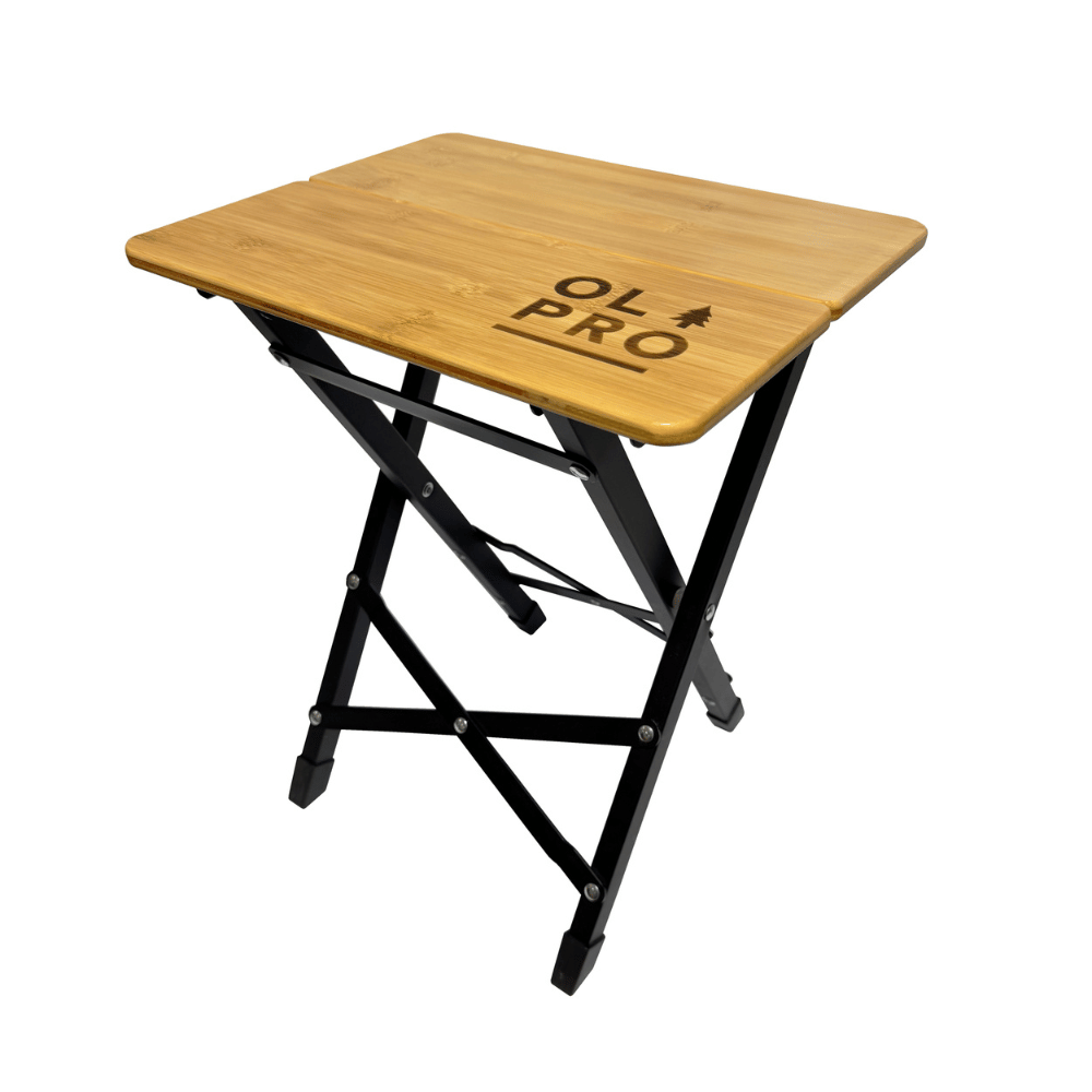 Bamboo Camping Stool 2 Fold