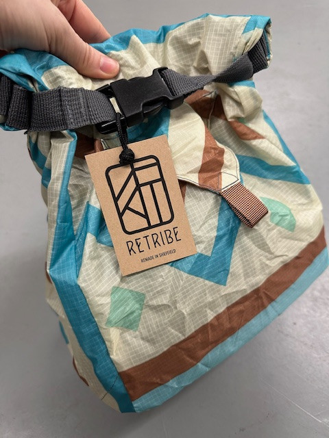 Circular Upcycled lunch bag.