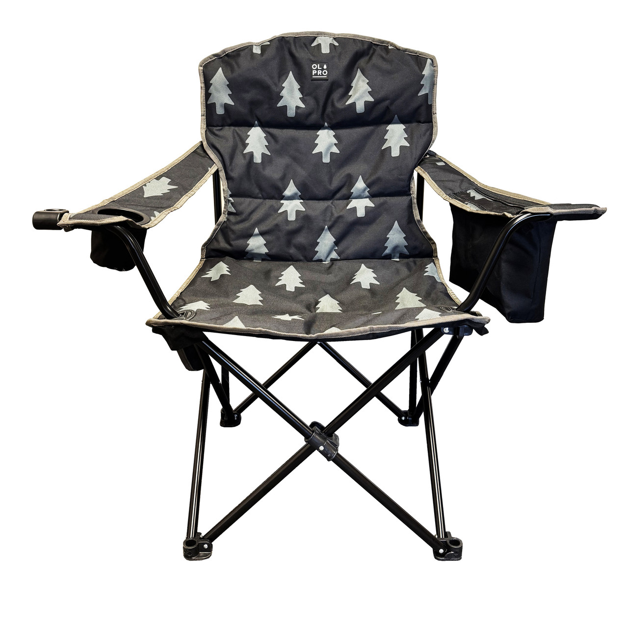Henwick Patterned Padded Folding Camping Chair Limited Edition