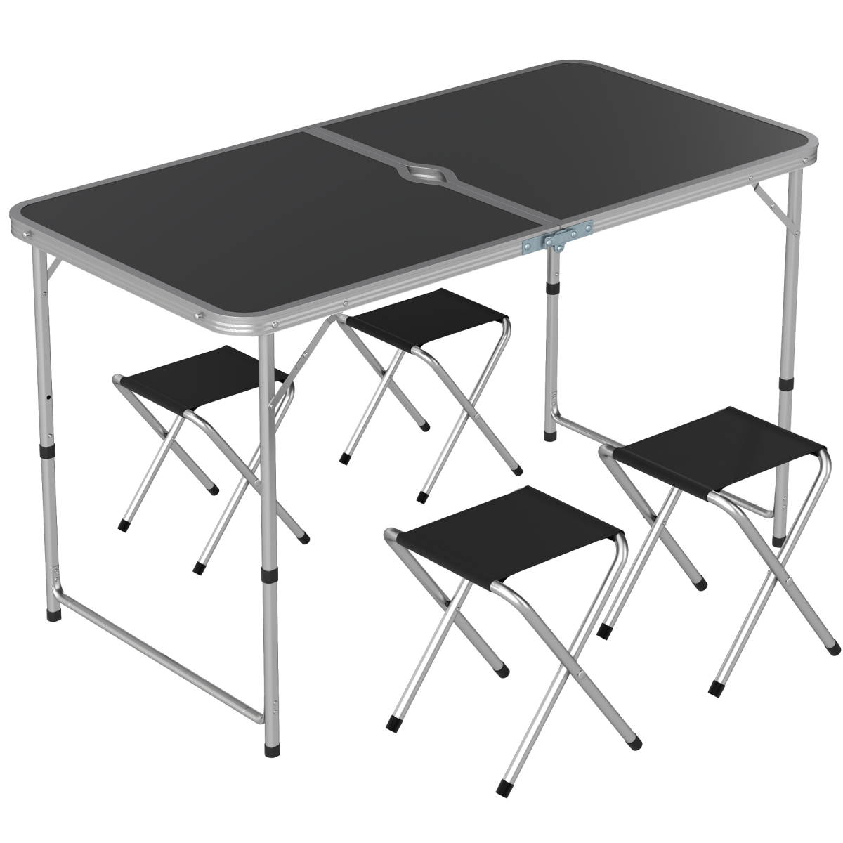Camping Table and Camping Chairs