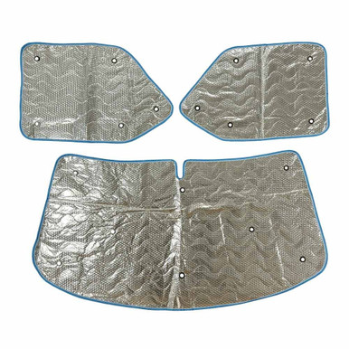 VW T4 Internal Silver Blind Set