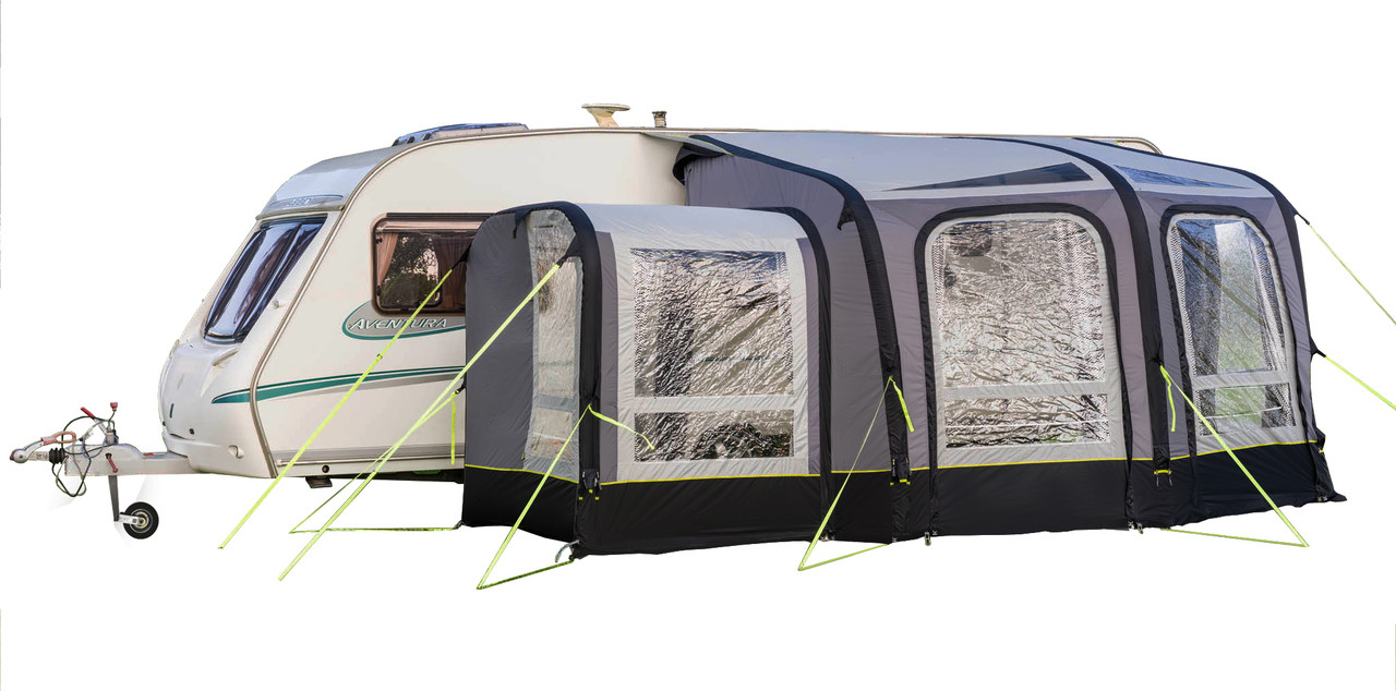OLPRO View 300 Inflatable Caravan Porch Awning 300cm Drive Away Camping - Image 7
