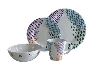 8 Piece Astley Melamine Set