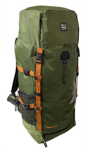 80L Rucksack Green