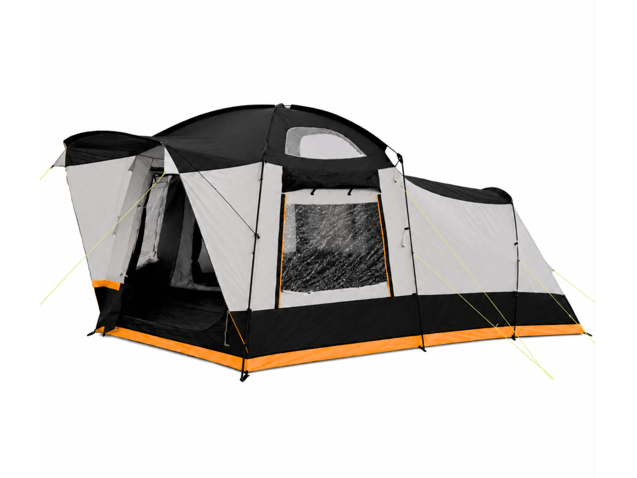 Olpro Grey 6-Person Tent - Hive 6 Family Tent - Hexagonal Living Area - Darkened Bedrooms - H240cm X L530cm X W680cm - Lifetime Warranty - Image 1