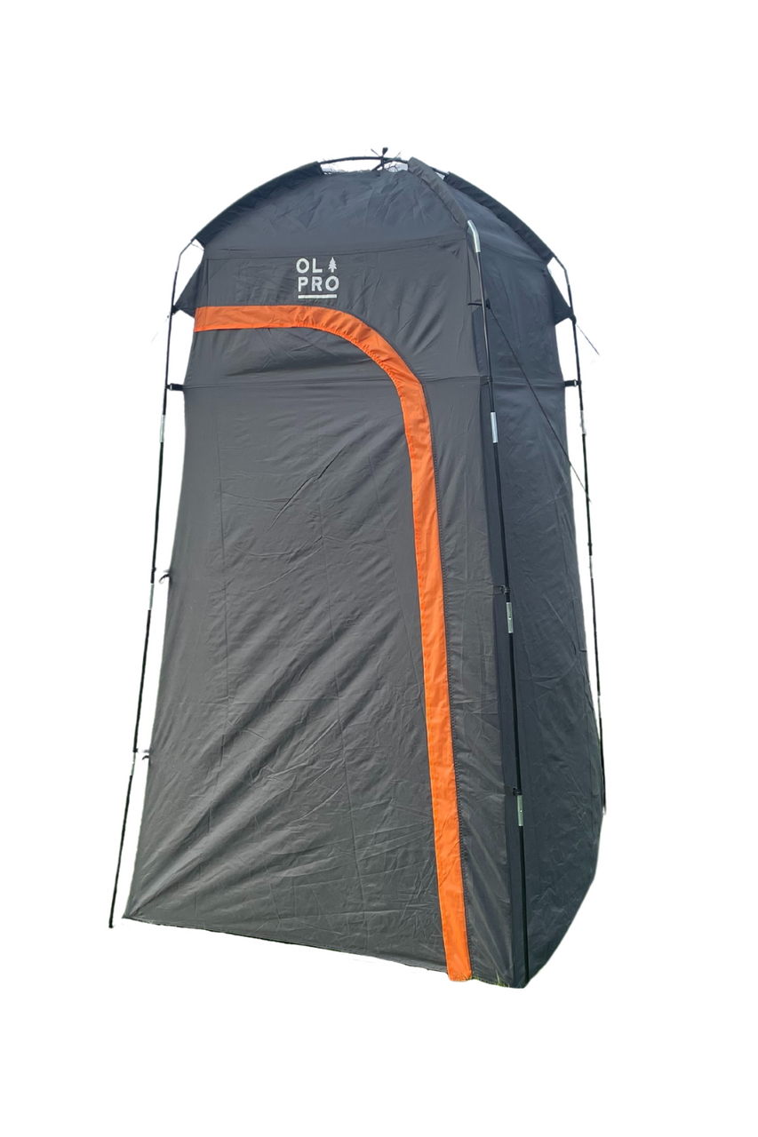 Camping Toilet Tent - 1.2m x 1.2m - Easy Pitch - Camping Changing Room - Sustainable Fabric - Lifetime Warranty - OLPRO